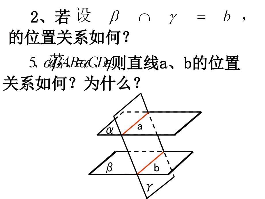 平面和平面平行的性质定理说课材料_第5页