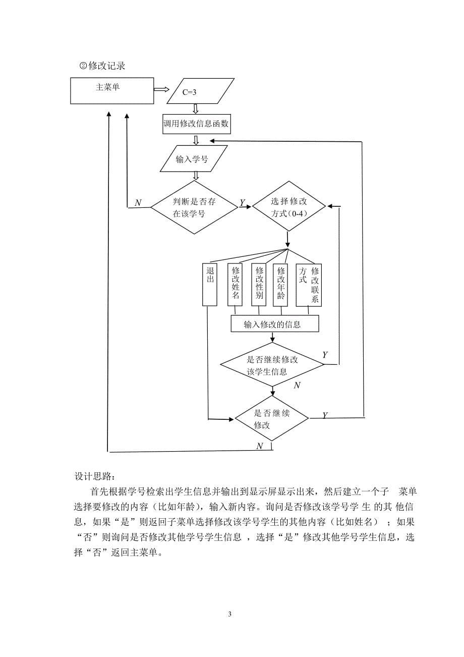 c++课程设计学生通讯录_第5页