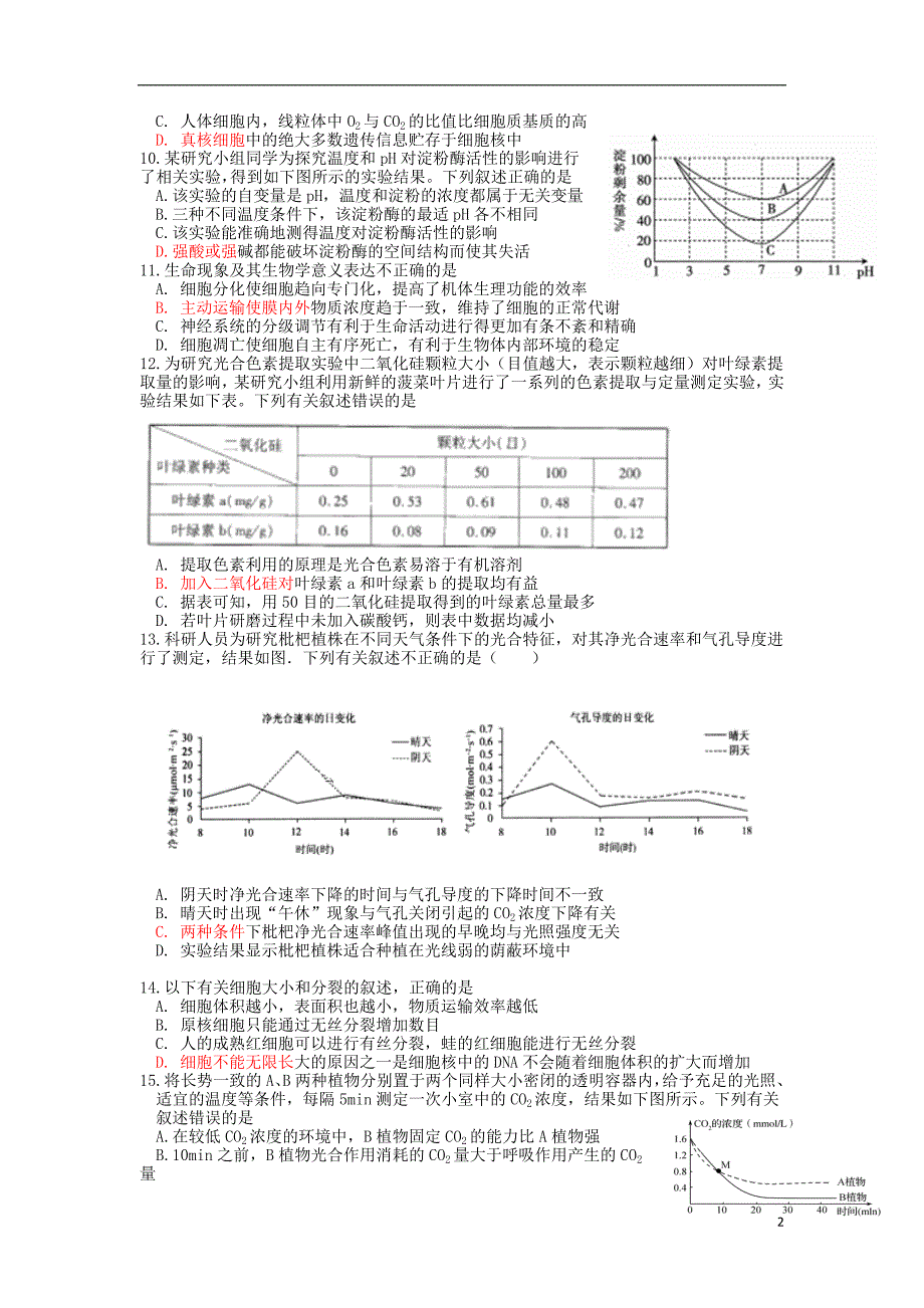 江西赣州于都第二中学2020高二生物第三次月考1.doc_第2页