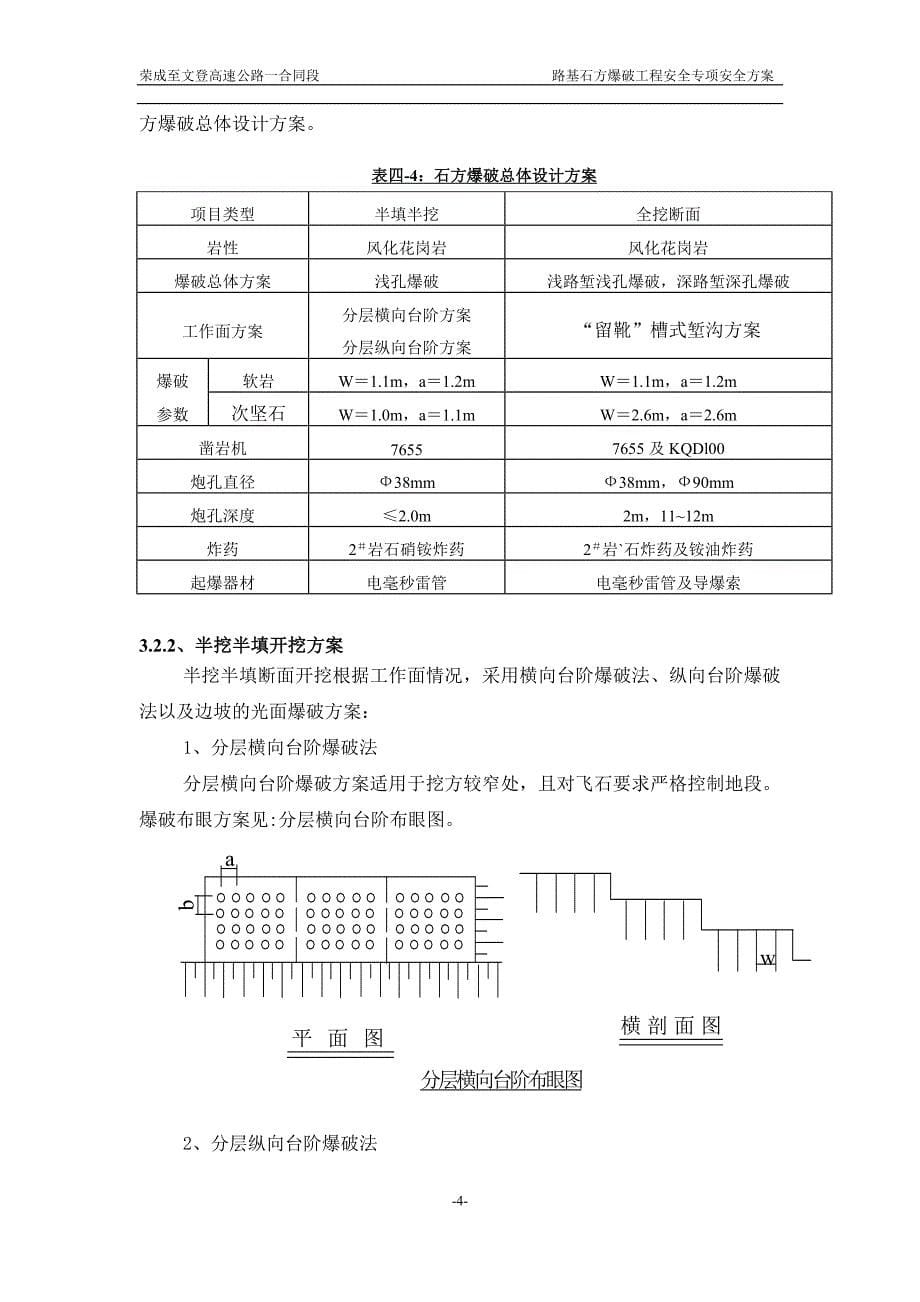 （精品方案）路基石方爆破工程安全专项施工方案_第5页