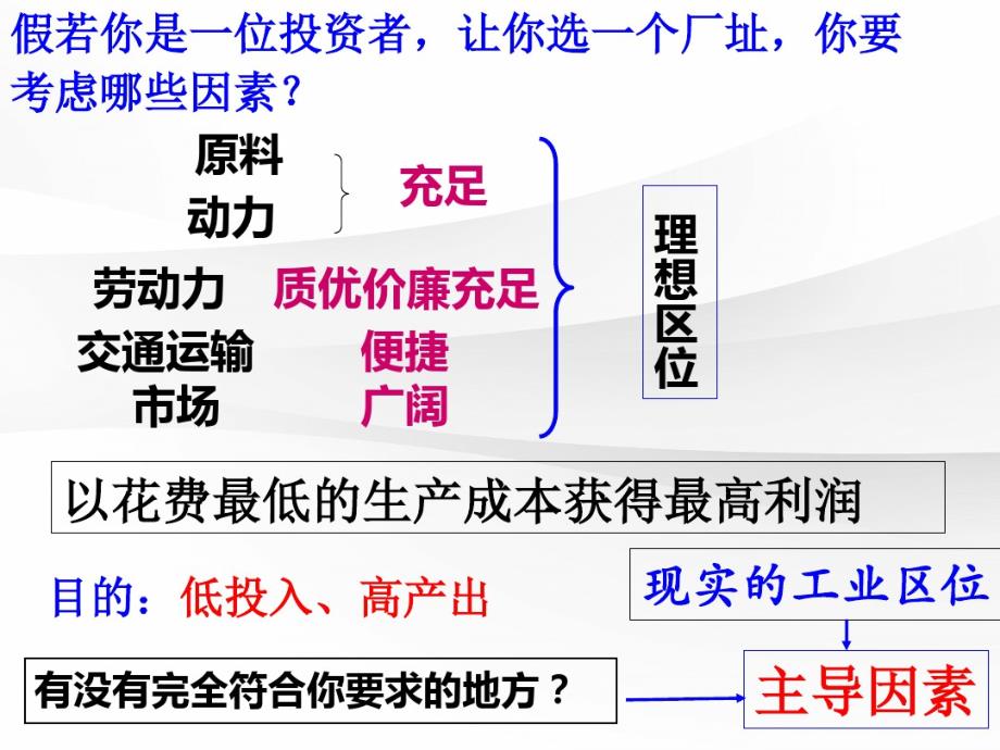 湘教版高一必修二3.3工业区位因素和工业地域联系(共70张PPT).pdf_第3页