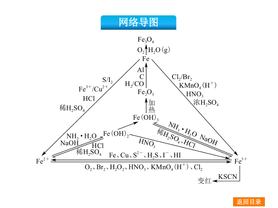 2014届高考化学一轮基础典型例题讲解课件：第8讲　铁及其化合物 62（四月）_第3页