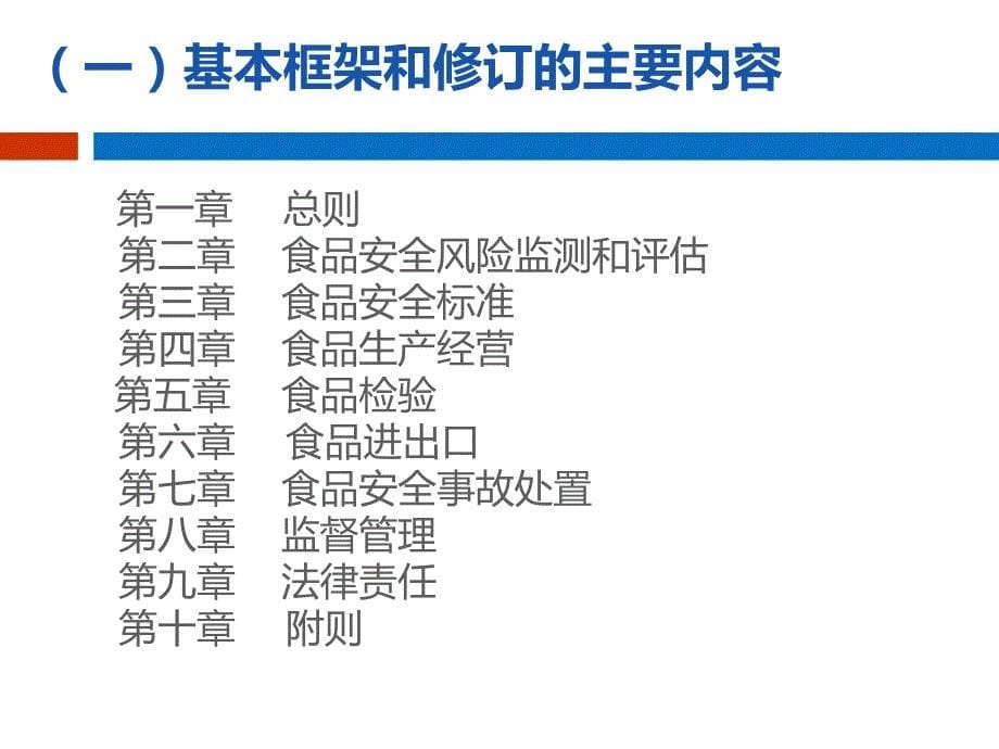 新食品安全法与基层监管20150910知识讲稿_第5页