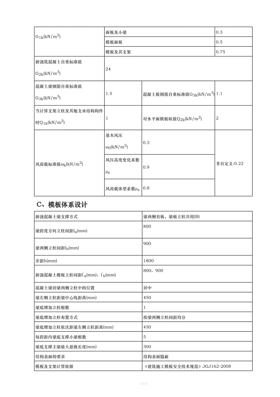 贝雷架模板支撑平台施工技术方案（整理版）_第3页