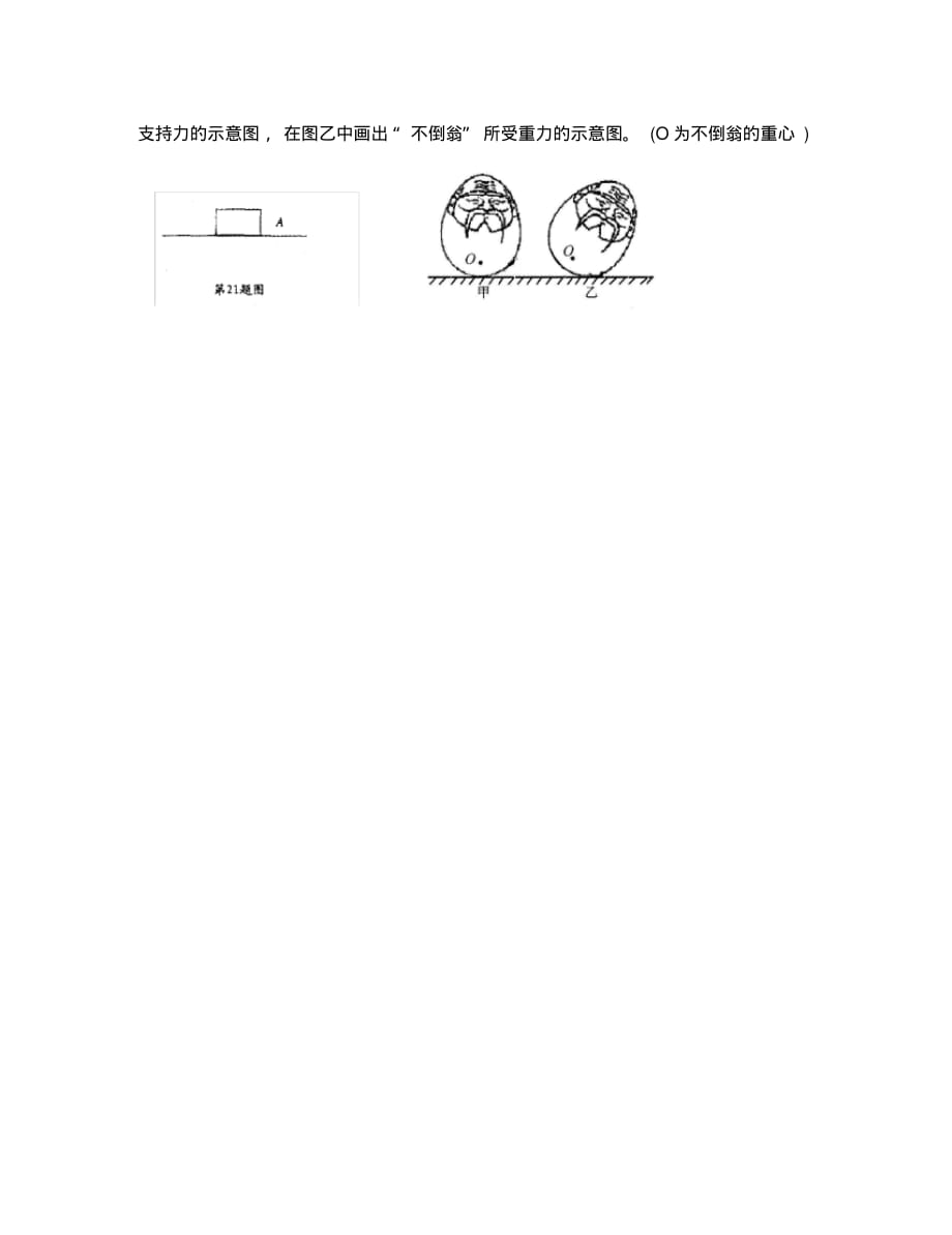 八年级物理下期期末复习专练作图题苏科版.pdf_第2页