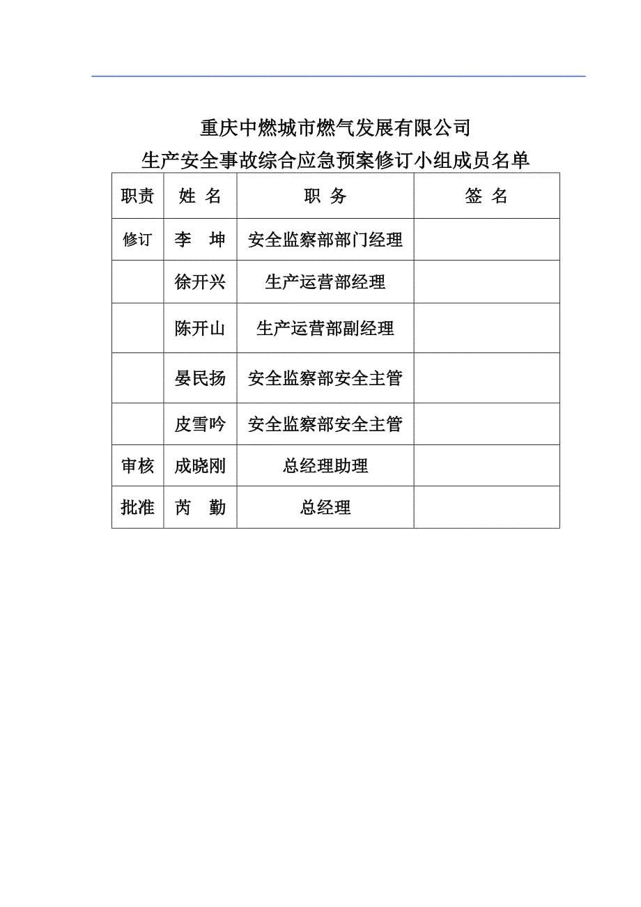 燃气公司综合应急预案0423_第5页