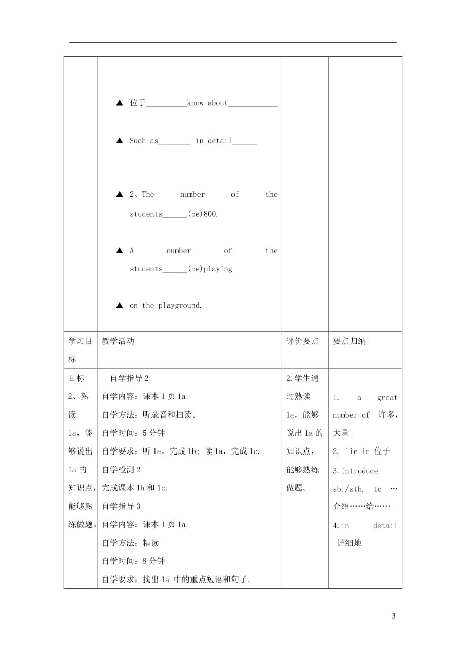 九年级英语下册Unit5ChinaandtheWorldTopic1ChinaattractsmillionsoftouristsfromallovertheworldSectionA教案新版仁爱版_第3页