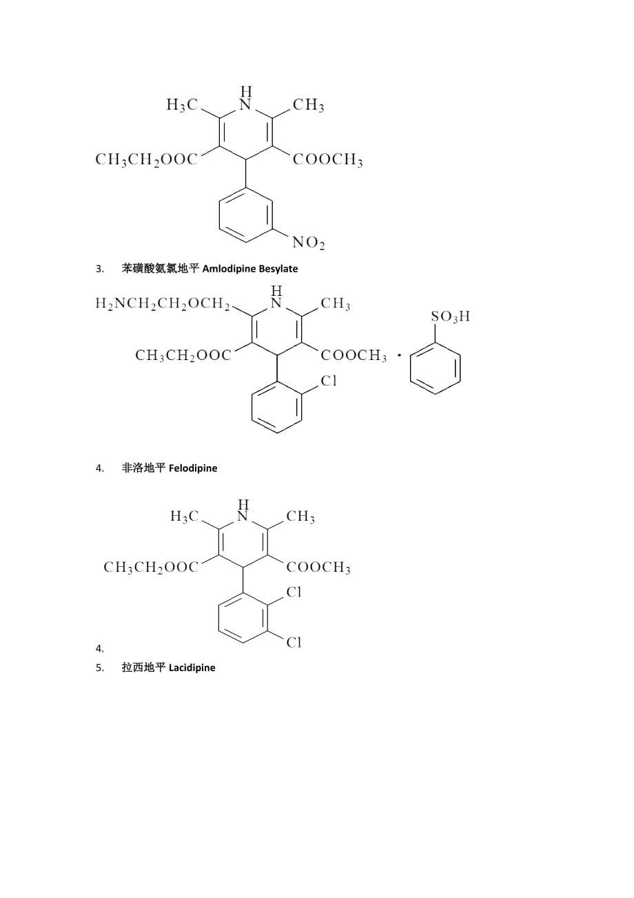 二氢吡啶类药物_第2页