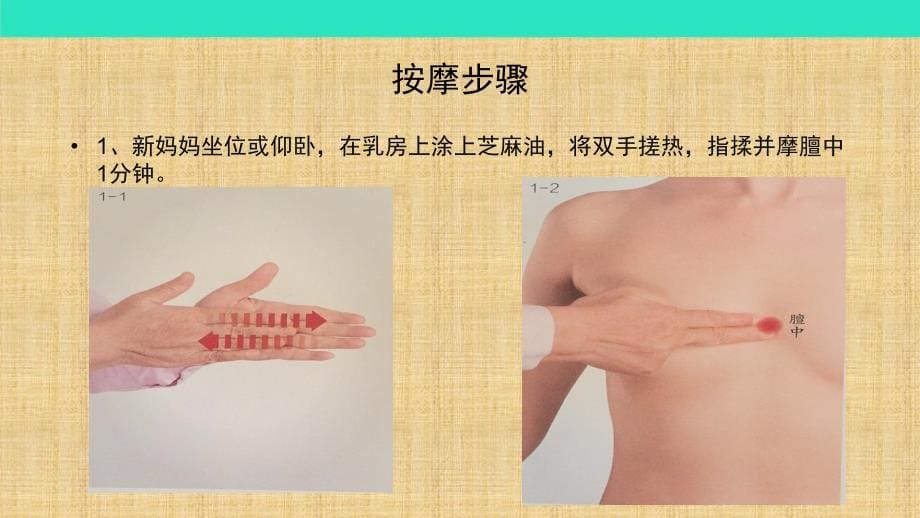 产后普通型缺乳催乳按摩手法 一、 1 1-21精编PPT课件_第5页