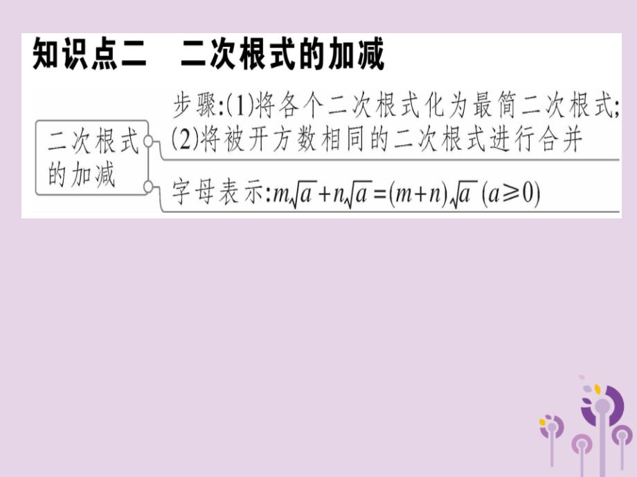 八年级数学下册第十六章《二次根式》16.3二次根式的加减16.3.1二次根式的加减习题课件（新版）新人教版_第4页