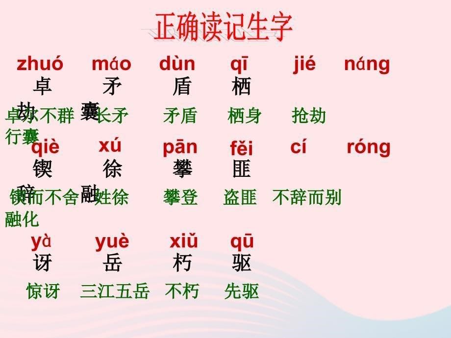 五年级语文下册10《我们去旅行》阅读大地的徐霞客课件2北师大版_第5页