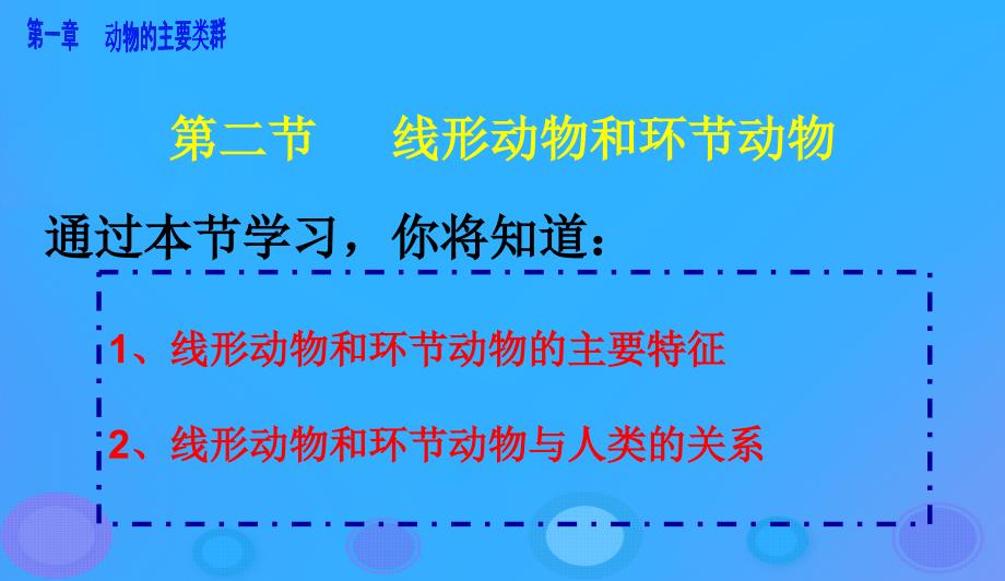 八年级生物上册5.1.2《线形动物和环节动物》课件1（新版）新人教版_第2页