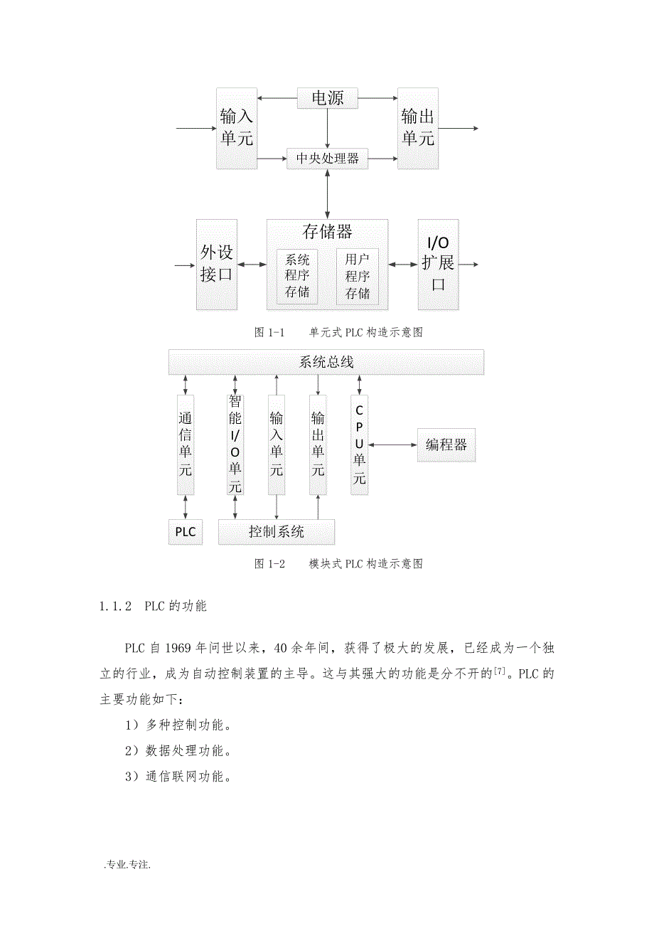 电气工程及其自动化毕业论文基于PLC的设计毕业论文_第4页