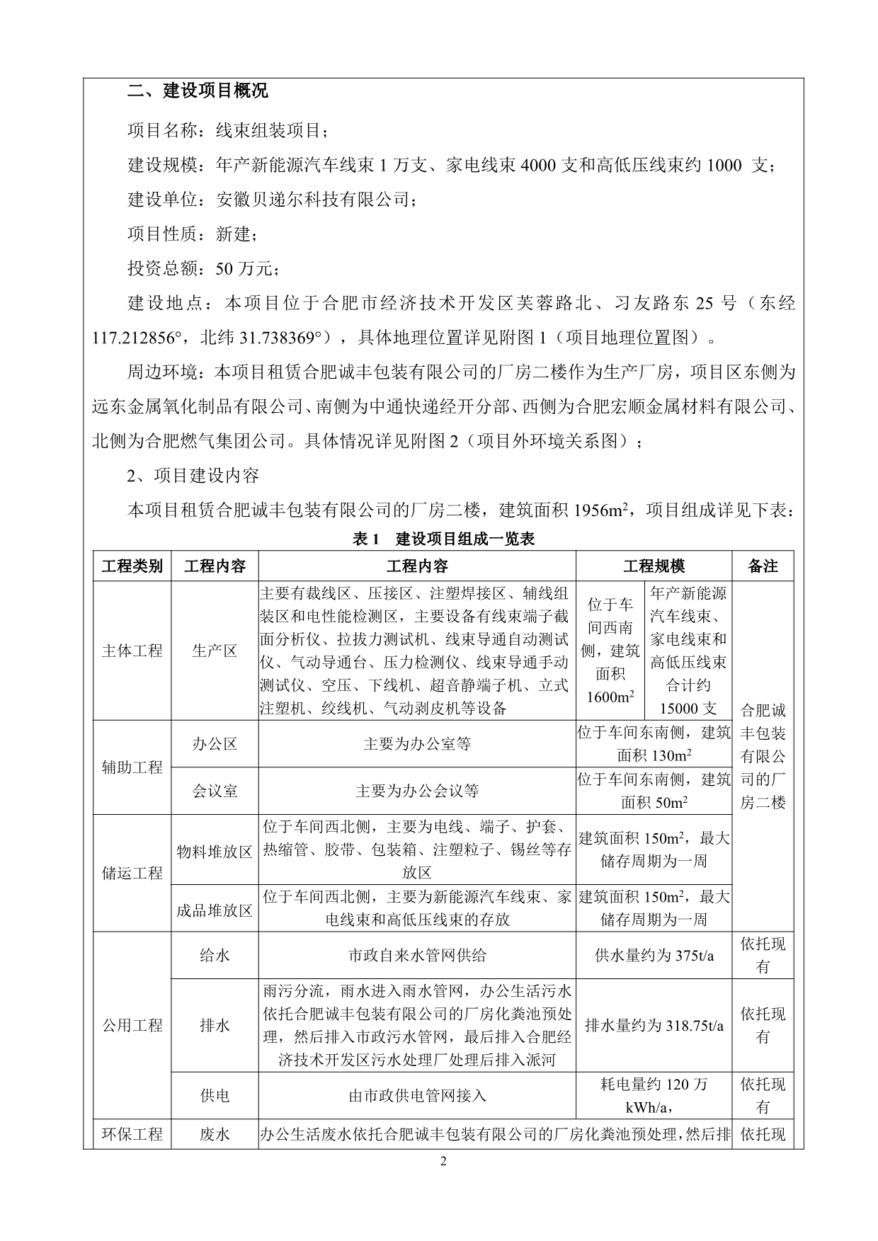 线束组装项目环境影响评价报告表_第5页