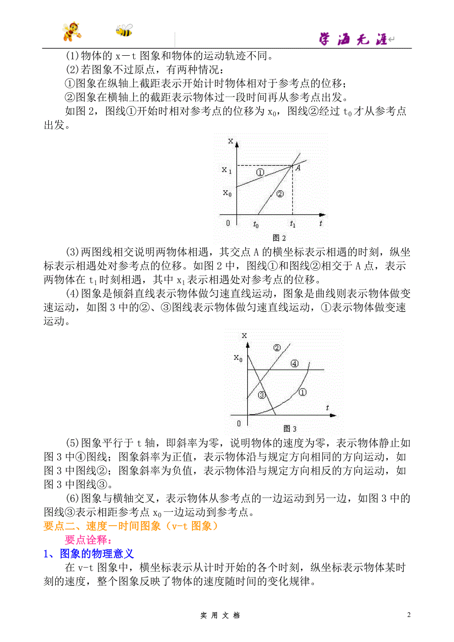 人教 高中物理--知识讲解_图像法解决直线运动问题 (基础)--（附解析答案）_第2页