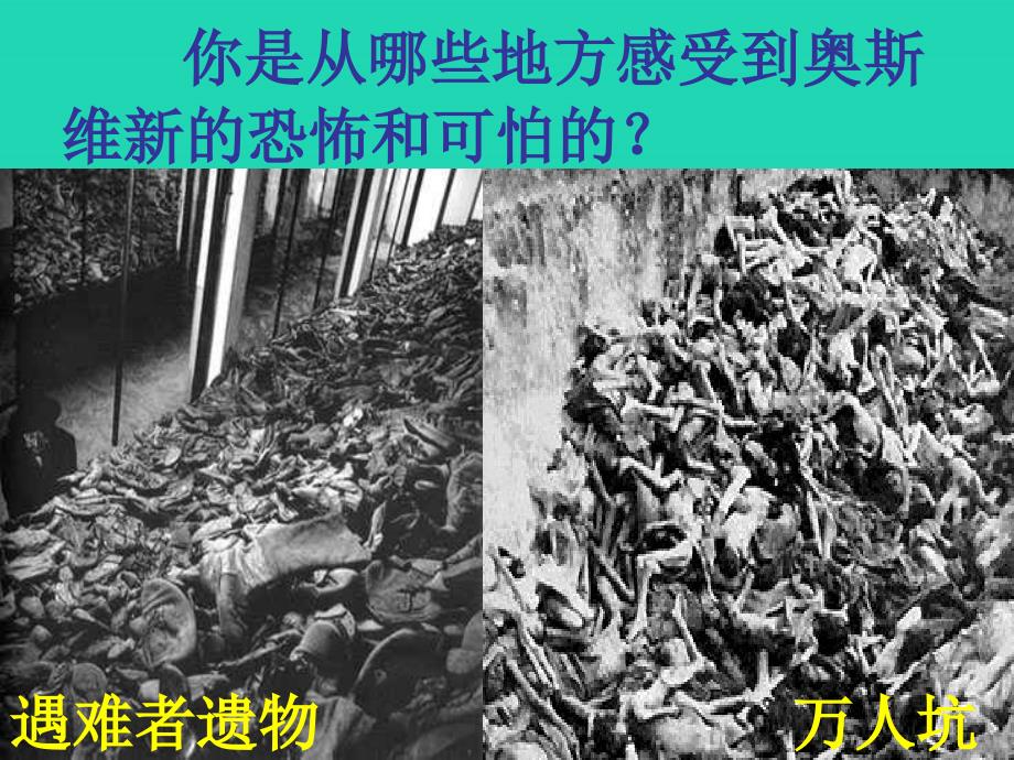 四川省宜宾市一中高中语文上学期第13周奥斯维辛没有什么新闻课件_第3页