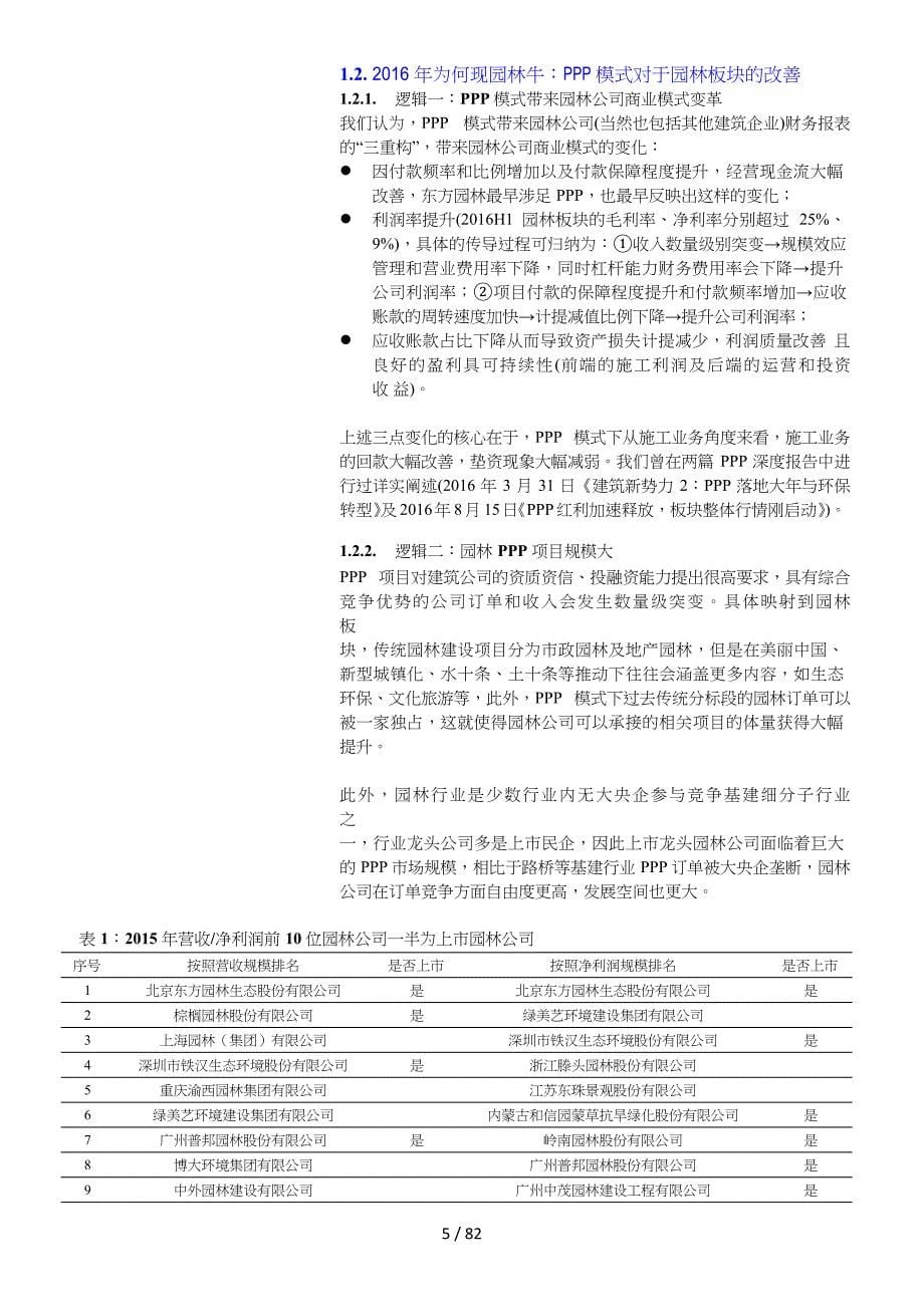 国泰君安-建筑园林行业首次覆盖报告特色小镇生态环保最强逻辑开启园林新纪元-170324_第5页