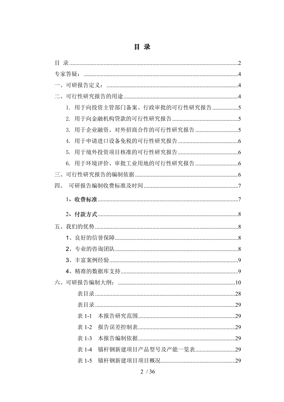 锚杆钢项目可行性研究报告_第2页