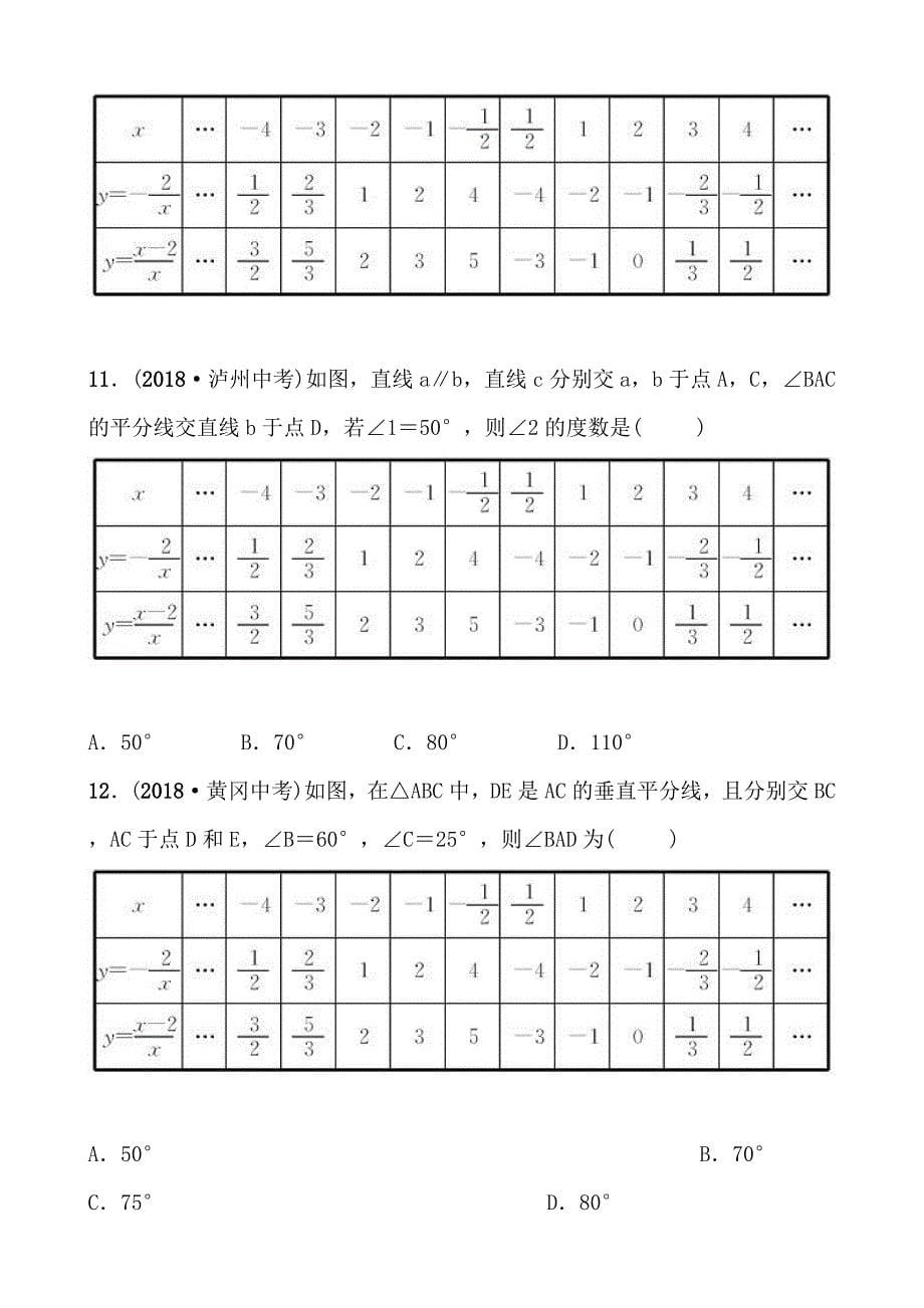 枣庄数学中考备战第四章第一节doc_第5页