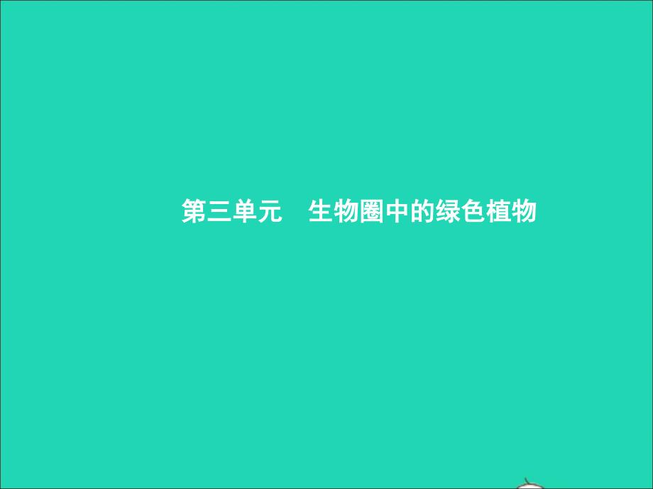 甘肃省中考生物总复习第五讲生物圈中有哪些绿色植物课件_第1页