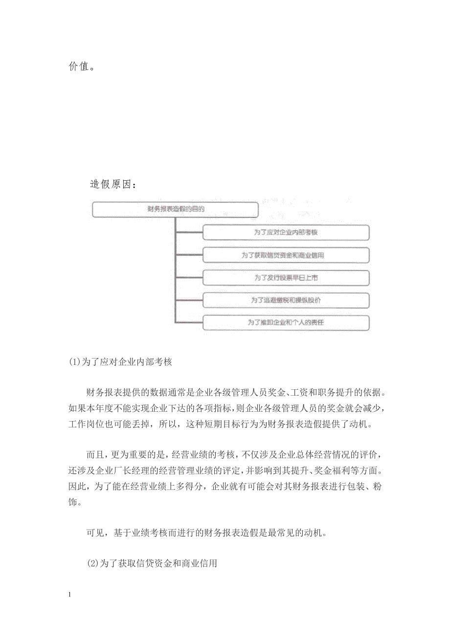 财务报表作假形式及案例教学案例_第5页