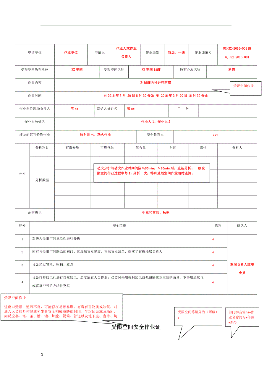 八大作业票填写规范幻灯片资料_第4页