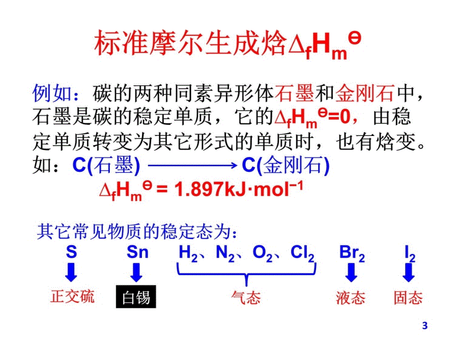 标准摩尔生成焓讲课教案_第3页