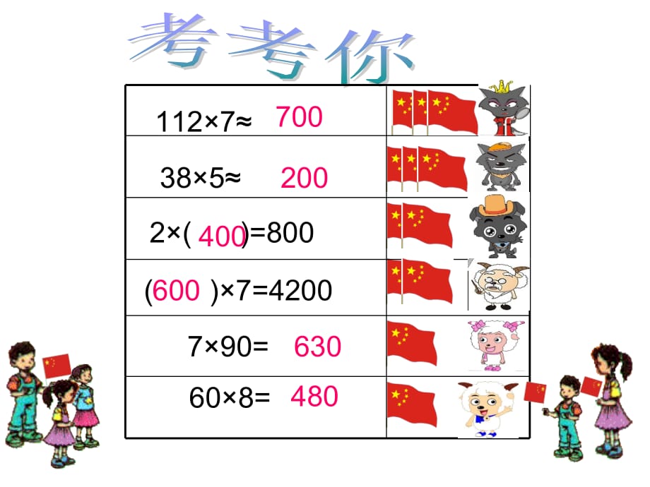 三年级上数学课件笔算两三位数乘一位数不进位1苏教_第2页