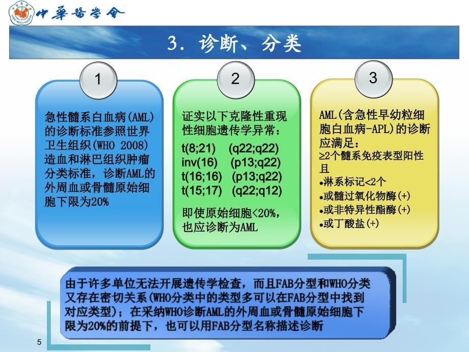 AML中国诊疗指南-AML部分PPT参考幻灯片_第5页
