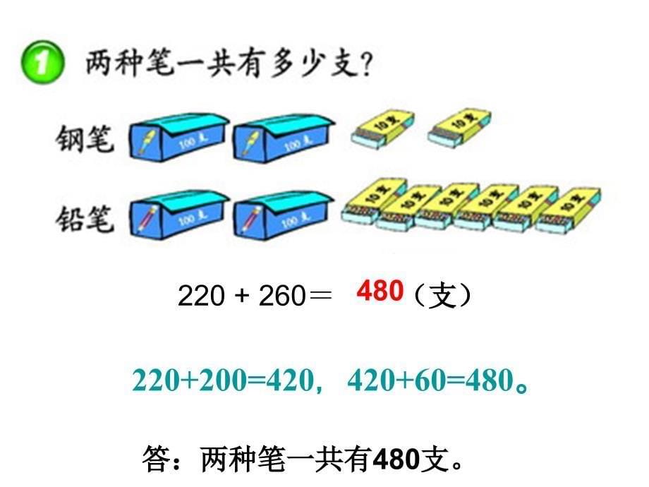 二年级下数学课件三位数的加法西师大16PPT_第5页