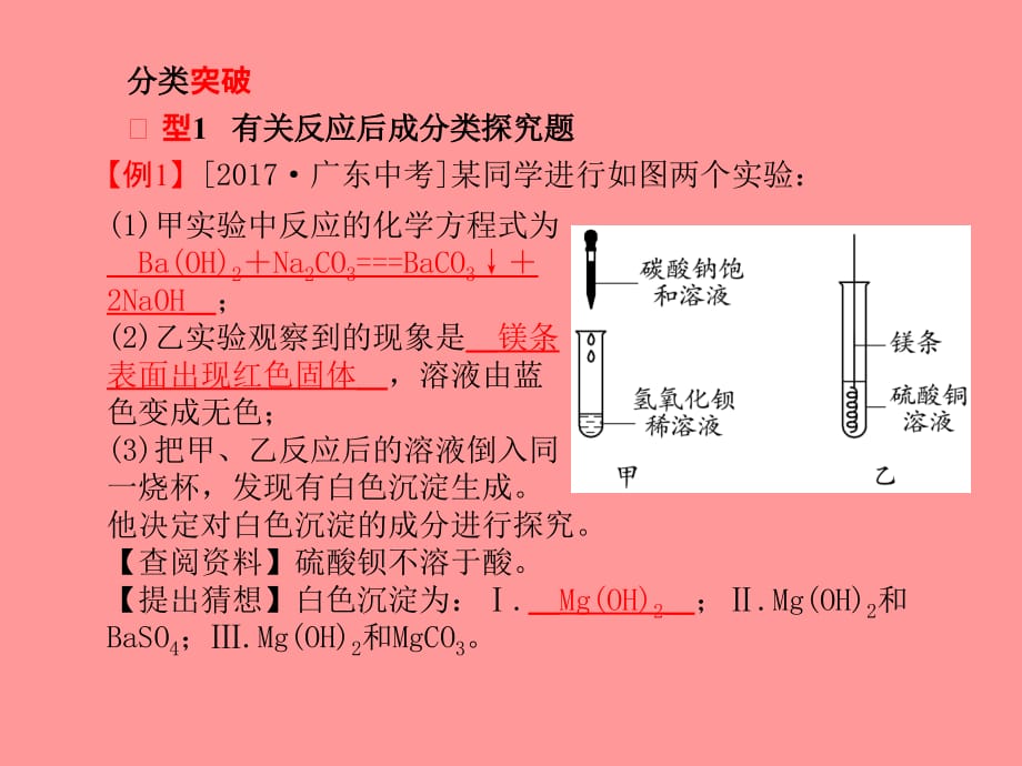 潍坊专版中考化学总复习第二部分专题复习高分保障专题6科学探究题课件新人教版_第2页