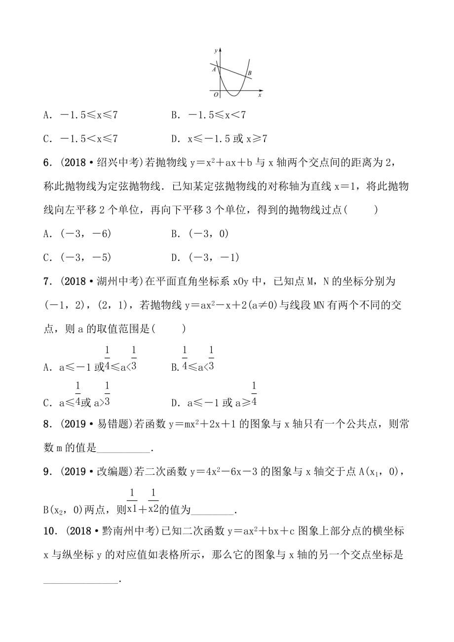 五四数学学考传奇第三章第五节doc_第2页