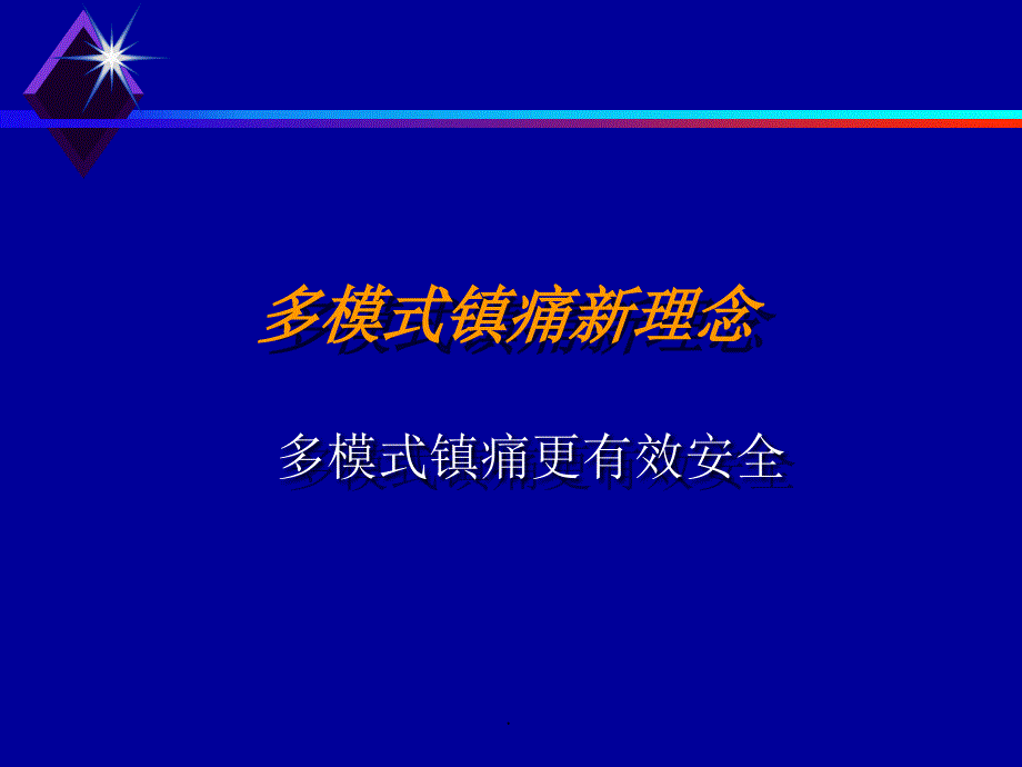 多模式镇痛新理念ppt课件_第3页