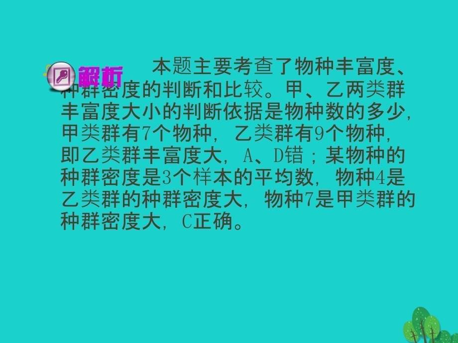 高三生物一轮复习第28讲群落的结构、群落的演替必修3 1.ppt_第5页