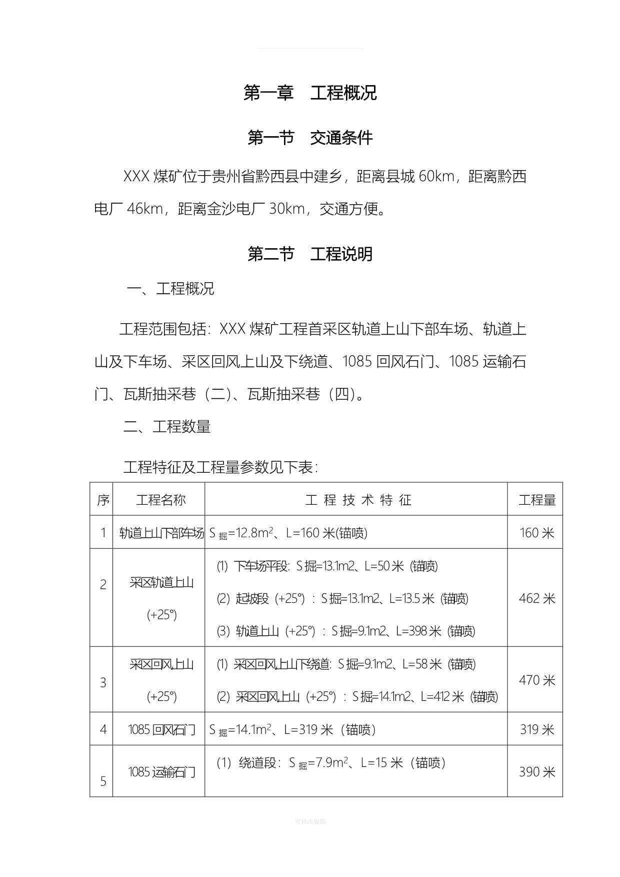 煤矿施工组织设计方案律师整理_第3页