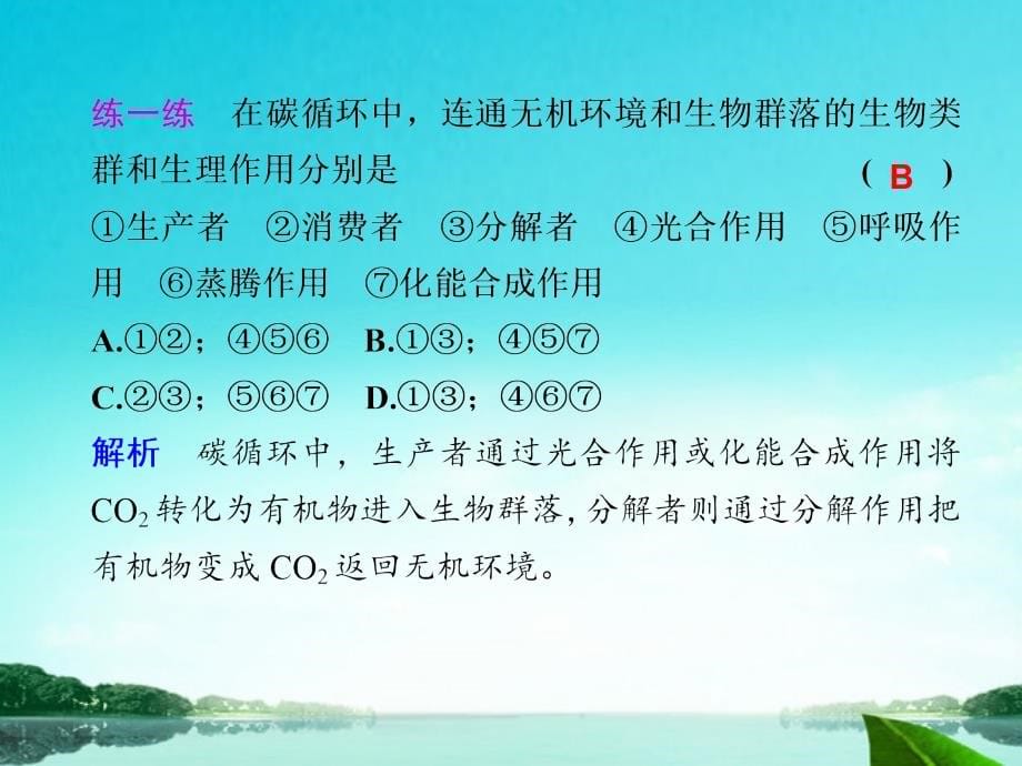 高三生物一轮复习第九单元第40课时生态系统的稳定性苏教.ppt_第5页