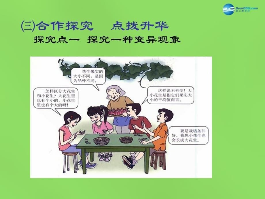 春八级生物下册 第七单元 第二章 第五节 生物的变异 .ppt_第5页