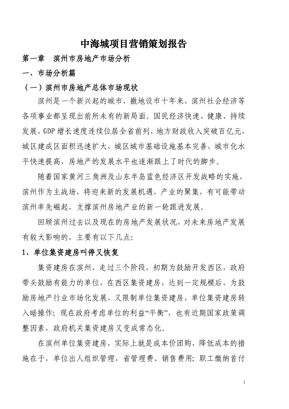 2012中海城项目营销策划报告2012_第1页