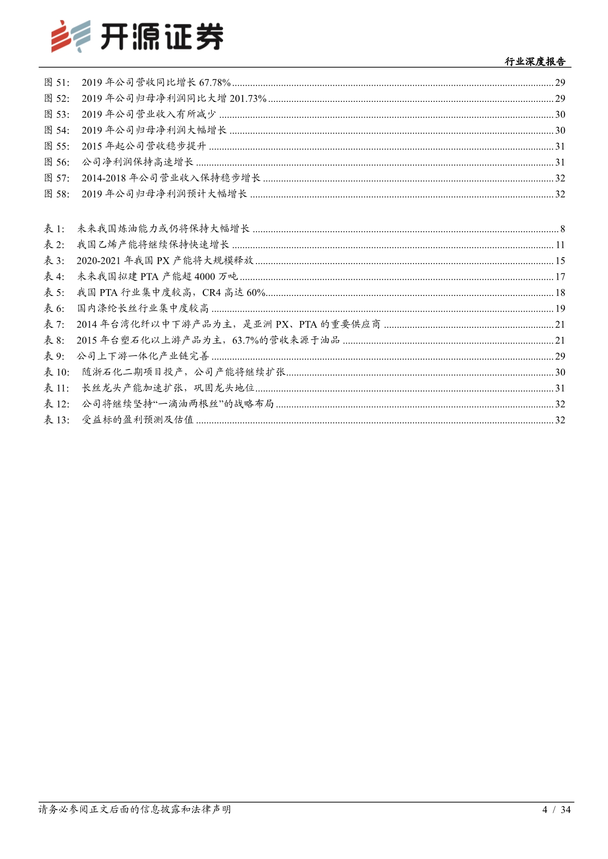 石油化工行业深度报告_民营大炼化,逆势前行穿越周期,拐点即将显现_第4页