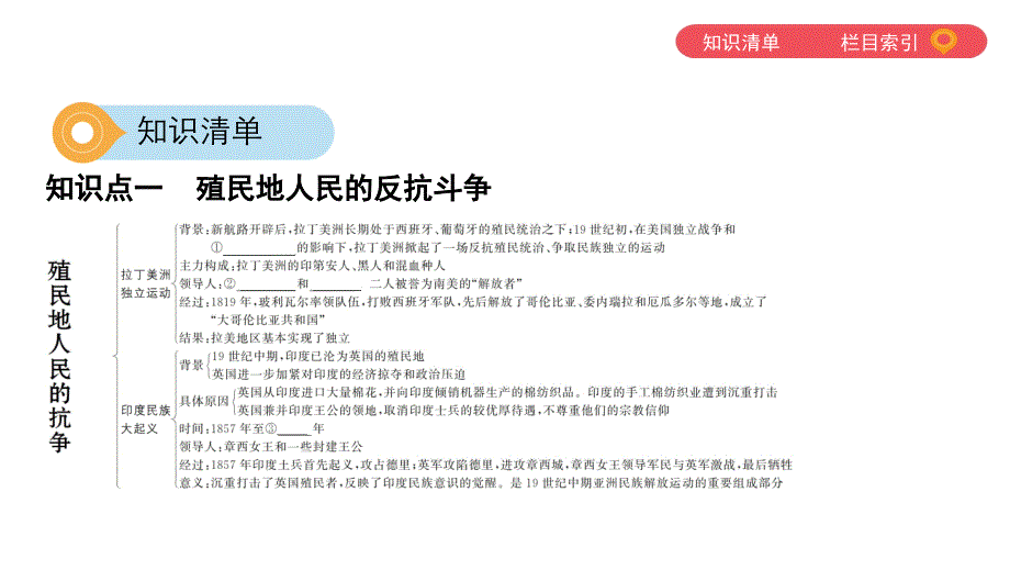 主题十七 殖民地人民的反抗与资本主义制度的扩展_第4页