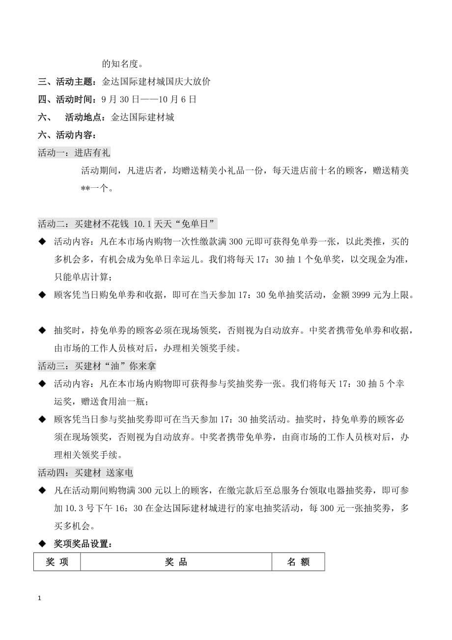 建材城开业策划方案教学幻灯片_第5页