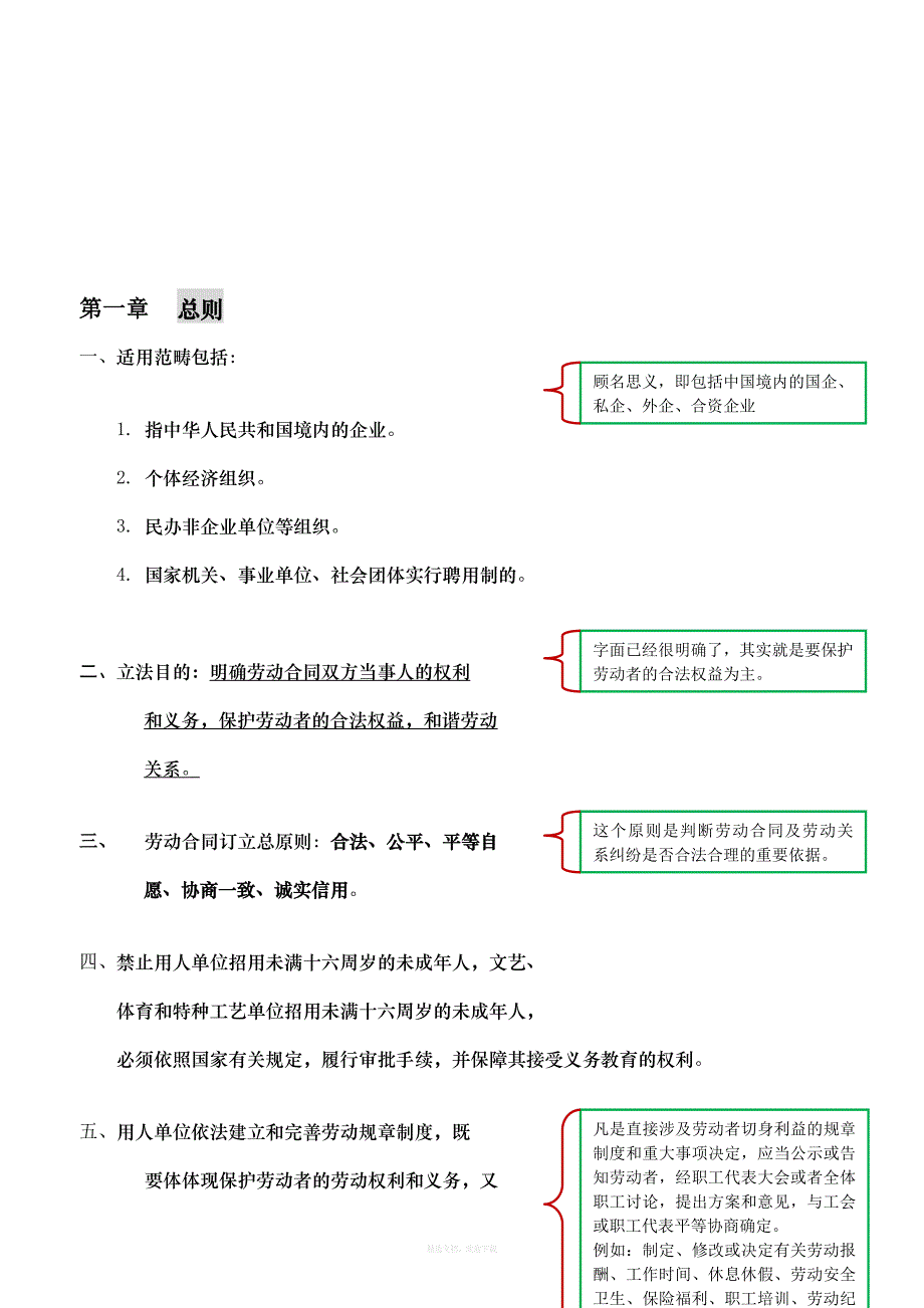 劳动合同法精要分析总结律师整理版_第2页