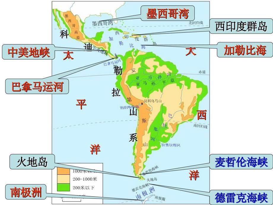 区域地理复习——拉丁美洲和巴西ppt课件_第4页