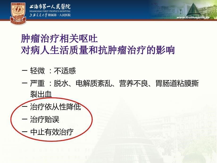 化疗相关性呕吐的分类、分级及急性呕吐的处理原则教学内容_第5页