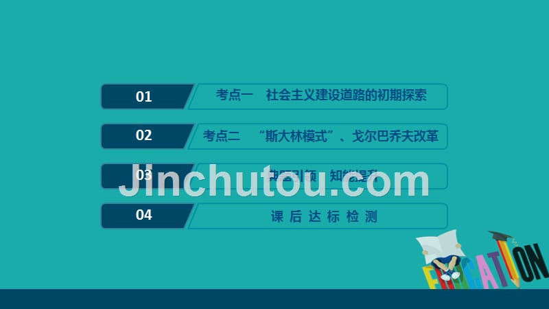 2021版浙江新高考选考历史一轮复习课件：第24讲　苏联社会主义建设的经验与教训_第2页