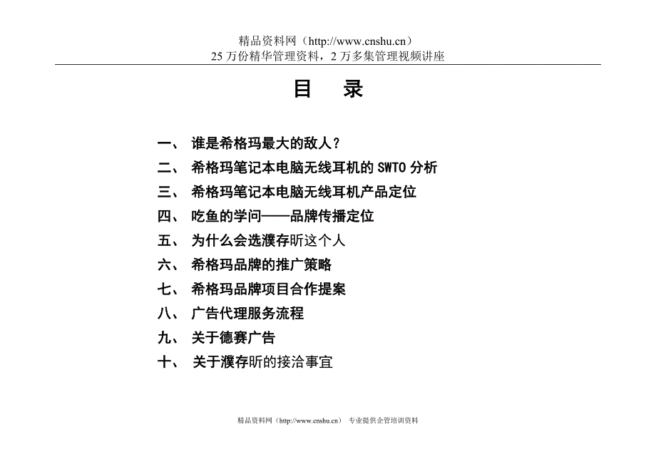 （整合营销）希格玛笔记本电脑无线耳机品牌整合营销（IMC）项目提案()_第2页