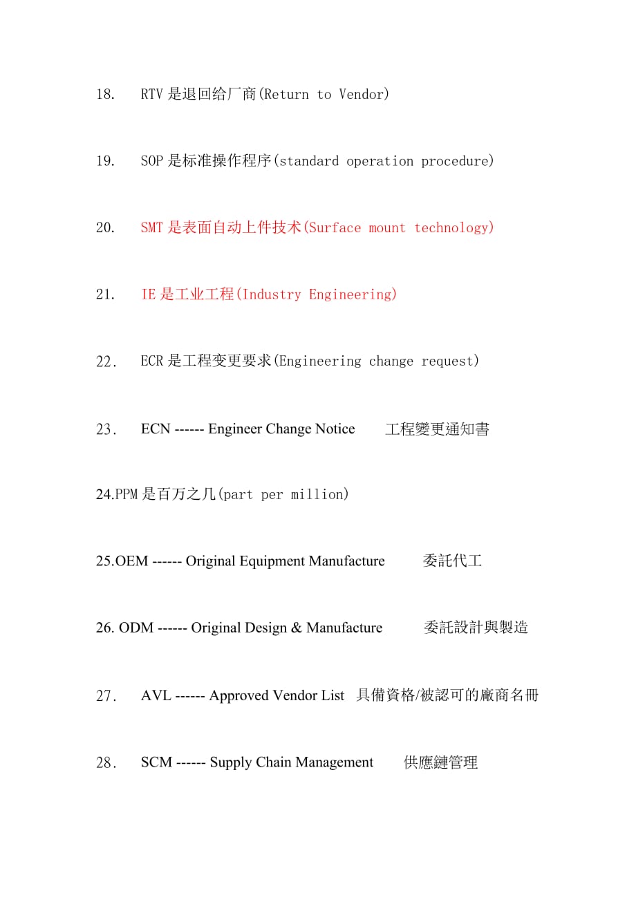 （质量管理知识）品质管理专用英语_第3页