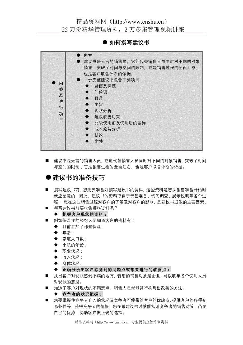 （营销培训）销售人员素质培养一职业技能培训_第5页