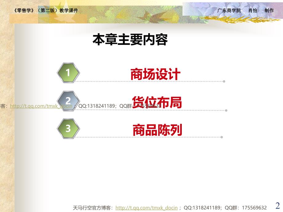 【商品陈列】零售行业——商场设计与商品陈列PPT课件.ppt_第2页