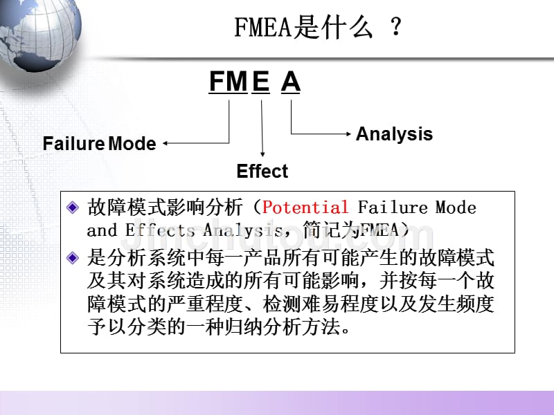 FMEA故障模式影响与分析技术在汽车行业的应用PPT课件.ppt_第4页